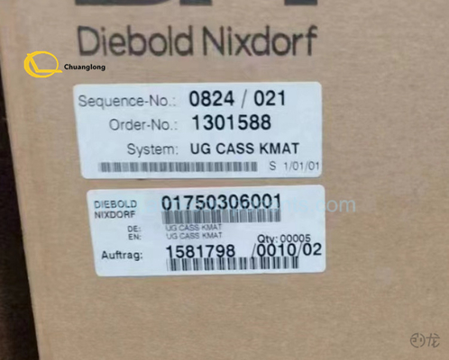 Diebold Nixdorf DN200 CAS RÉUTILISANT ug CASS KMAT 1750301000 de la CASSETTE CONV DN200V 01750301000 1750306001 01750306001