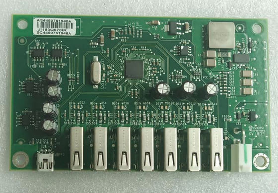 Bon prix 445-0761948 GBRU NCR pièces ATM Universal USB Hub assemblage supérieur de PCB en ligne
