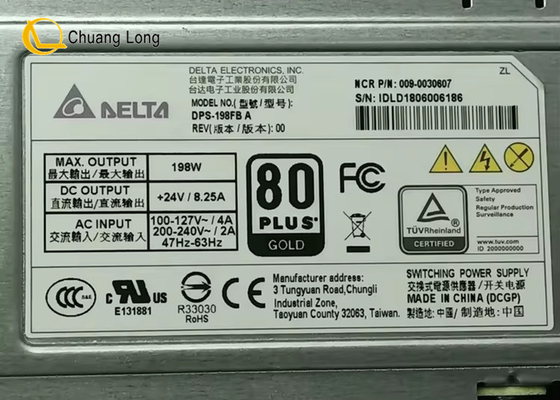 La machine d'atmosphère partie l'alimentation d'énergie de NCR 24V 198W 0090030607 009-0030607