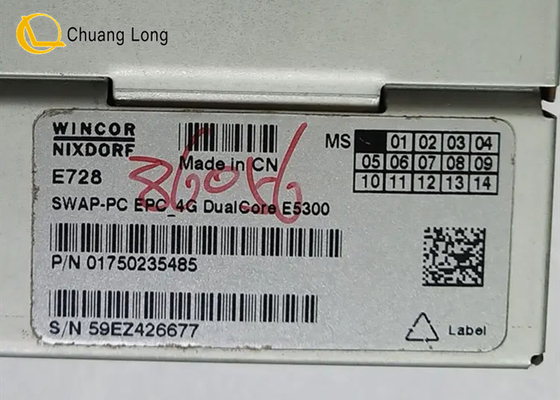Parties de machines de guichets automatiques Wincor Nixdorf SWAP-PC EPC 4G DualCore E5300 TPMen 01750235485 1750235485