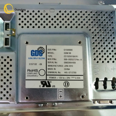 009-0025272 445-0713769 Pouce standard Brite NCR Autoservices 66xx 15 LCD NCR 6625 Moniteur affichage 0090025272 4450713769