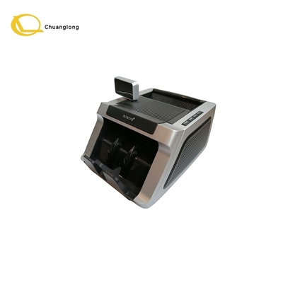 JUNUO C05 Détecteur de billets de banque noir avec affichage LED, machine à compter les billets pour comptoirs de banque