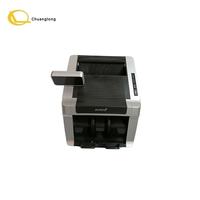 JUNUO C05 Détecteur de billets de banque noir avec affichage LED, machine à compter les billets pour comptoirs de banque