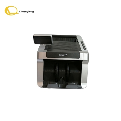 JUNUO C05 Détecteur de billets de banque noir avec affichage LED, machine à compter les billets pour comptoirs de banque