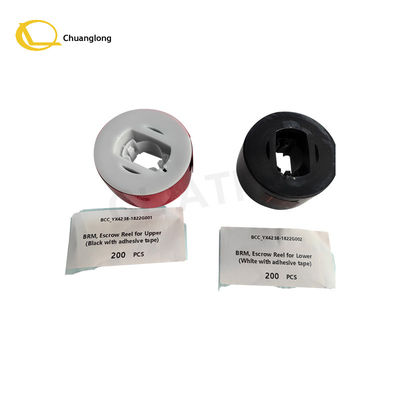 Bon prix OKI ATM Recycler Parts BCC_YX4238-1822G001 OKI BRM Escrow Reel Uppe Noir YIHUA Escrow Rell Tape BCC_YX4238-1822G002 OKI Escrow Reel Lower White en ligne