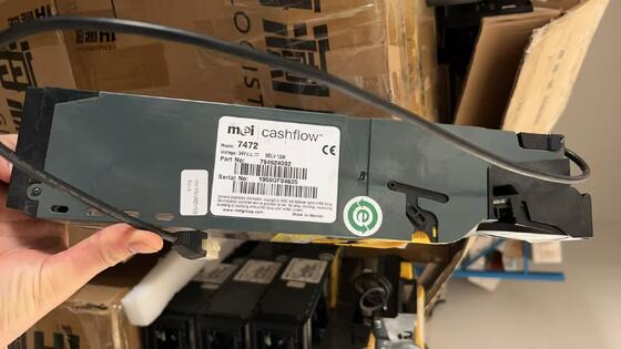 Groupe MEI Fabriqué au Mexique Mei CF 7000 CF 7472 Changeur de pièces Cashflow 794924002 pour équipements financiers de guichet automatique