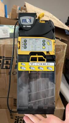 Groupe MEI Fabriqué au Mexique Mei CF 7000 CF 7472 Changeur de pièces Cashflow 794924002 pour équipements financiers de guichet automatique