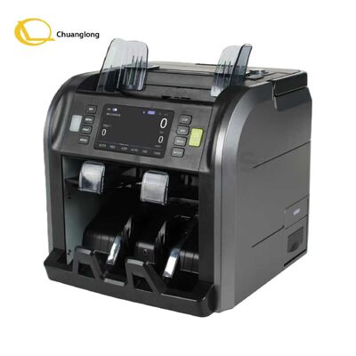 Bon prix Machine de comptage de billets de poche multi-monnaie 2 équipée d'une batterie au lithium Imprimante intégrée avec poignée Garantie à vie Prend en charge les monnaies mondiales et 48 langues en ligne