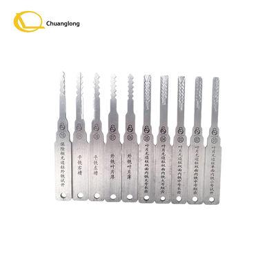 Outil de sélection de serrures Grandmaster à 10 pièces pour coffres-forts de classe C. Serrures de voiture / moto et serrures de circulation