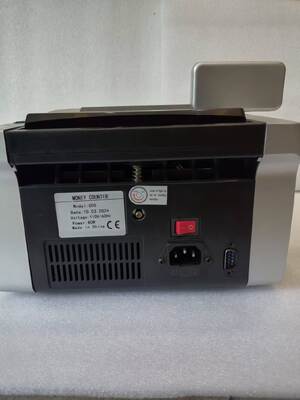 JUNUO C05 Compteuse de billets détecteur Noir avec affichage LED