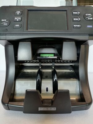 Bon prix SH-208C-2CIS Compteur de valeur de poche de mélange de métaux Équipement bancaire financier avec détecteur d'argent pour la gestion de la trésorerie NT808251100550001 en ligne