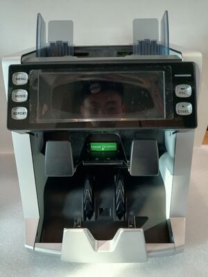 Compteuse de billets de banque de poche 1+1, détecteur de billets noirs avec écran LED LK22025060006