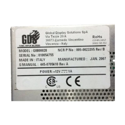 Bon prix Lumineux d'affichage à cristaux liquides de pouce LED de la NCR 8,4 (remplace le tube de 10 pouces) haut, 009-0023395 en ligne