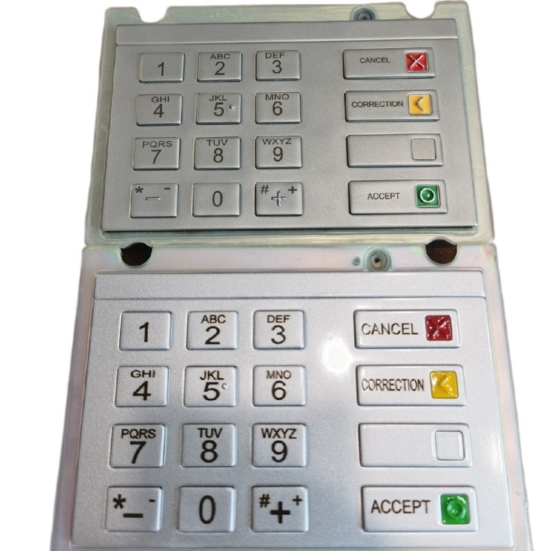 1750234950 atmosphères arabes espagnoles anglais-français Pinpad de la version 01750130600 de PPE V6 de Wincor Nixdorf