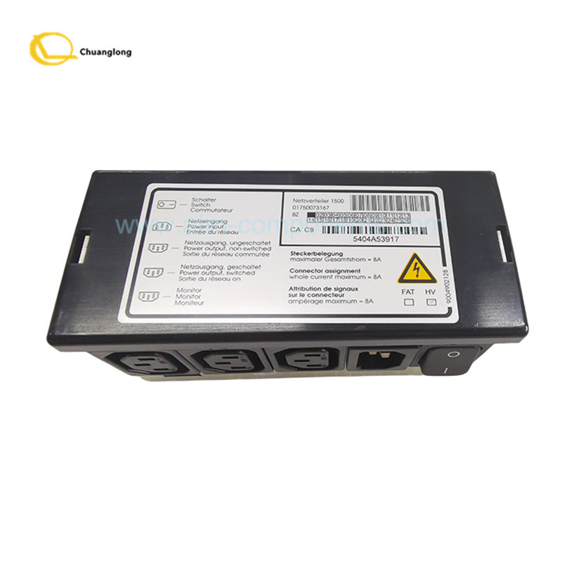 01750073167 distributeur automatique de billets de banque pièces détachées Wincor Nixdorf 2050XE distributeur d'alimentation USB distributeur automatique de billets de banque CS280 PSU 1750073167