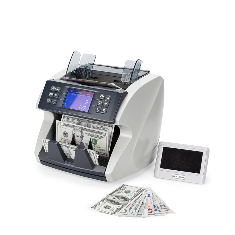 4.3 pouces machine de tri de valeur mixte billet de banque compteur de trésorerie compteur de factures compteur CL-07C
