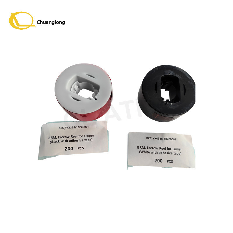 OKI ATM Recycler Parts BCC_YX4238-1822G001 OKI BRM Escrow Reel Uppe Noir YIHUA Escrow Rell Tape BCC_YX4238-1822G002 OKI Escrow Reel Lower White