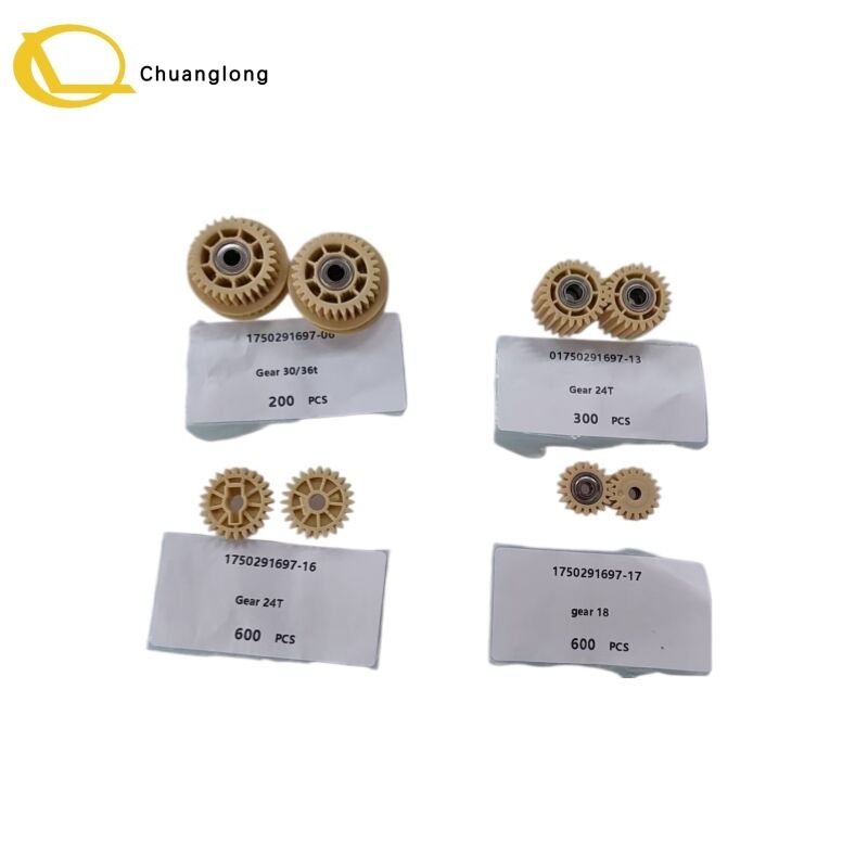 Pièce de machine Wincor Diebold DN C4060, engrenage de module, engrenage composé de bac d'alimentation 18T 65T, distributeur automatique de billets (DAB) / système de gestion de la relation client (CRM) / machine libre-service 01750220000-53 1750220000-53