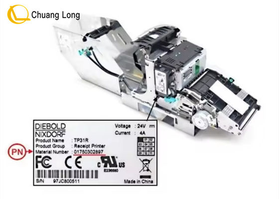 Bon prix Parties détachées de distributeurs automatiques WINCOR DN200 TP31R Imprimante de reçus avec rétractation 1750302897 01750302897 en ligne