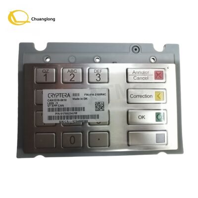 Bon prix Pièces de rechange pour distributeur automatique de billets 1750234858 Clavier de carte à puce chiffré EPP Diebold V7 d'origine Clavier sécurisé pour distributeur automatique de billets 01750234858 en ligne