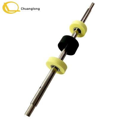 Bon prix Hyosung CDU Arbre inférieur S4520000318 Roller à pinceau avec arbre 1k Dispenser Nautilus ATM CDM CRM Kiosque Selfserv Partie 4520000318 en ligne