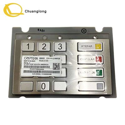 Bon prix Diebold Nixdorf DN V7 EPP ESP AMÉRIQUE DU SUD 01750234950 Clavier à pavé de saisie de code PIN chiffré V7 2050XE ATM CRM CRS Borne libre-service 1750234950 En ligne