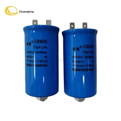 Bon prix 0090008121 Condensateur NCR 10uF 450V Pièces de distributeur automatique NCR S1 Condensateur RUN 8UF 10UF 450V 5060HZ 009-0008121 Original Neuf en Stock En ligne